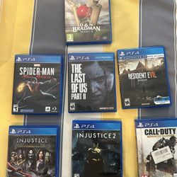 PS4 Games $15 Each 