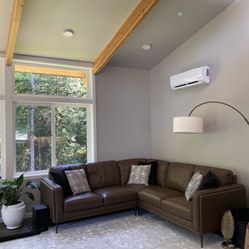 Real Italian Leather Couch 