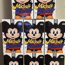 Mickey family cute together keychain