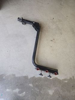 2" bicycle rack