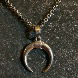 BLACK MOON NECKLACE