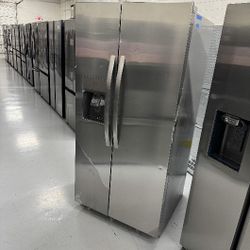 Refrigerator NEW Stainless Steel Side by Side Water Ice more