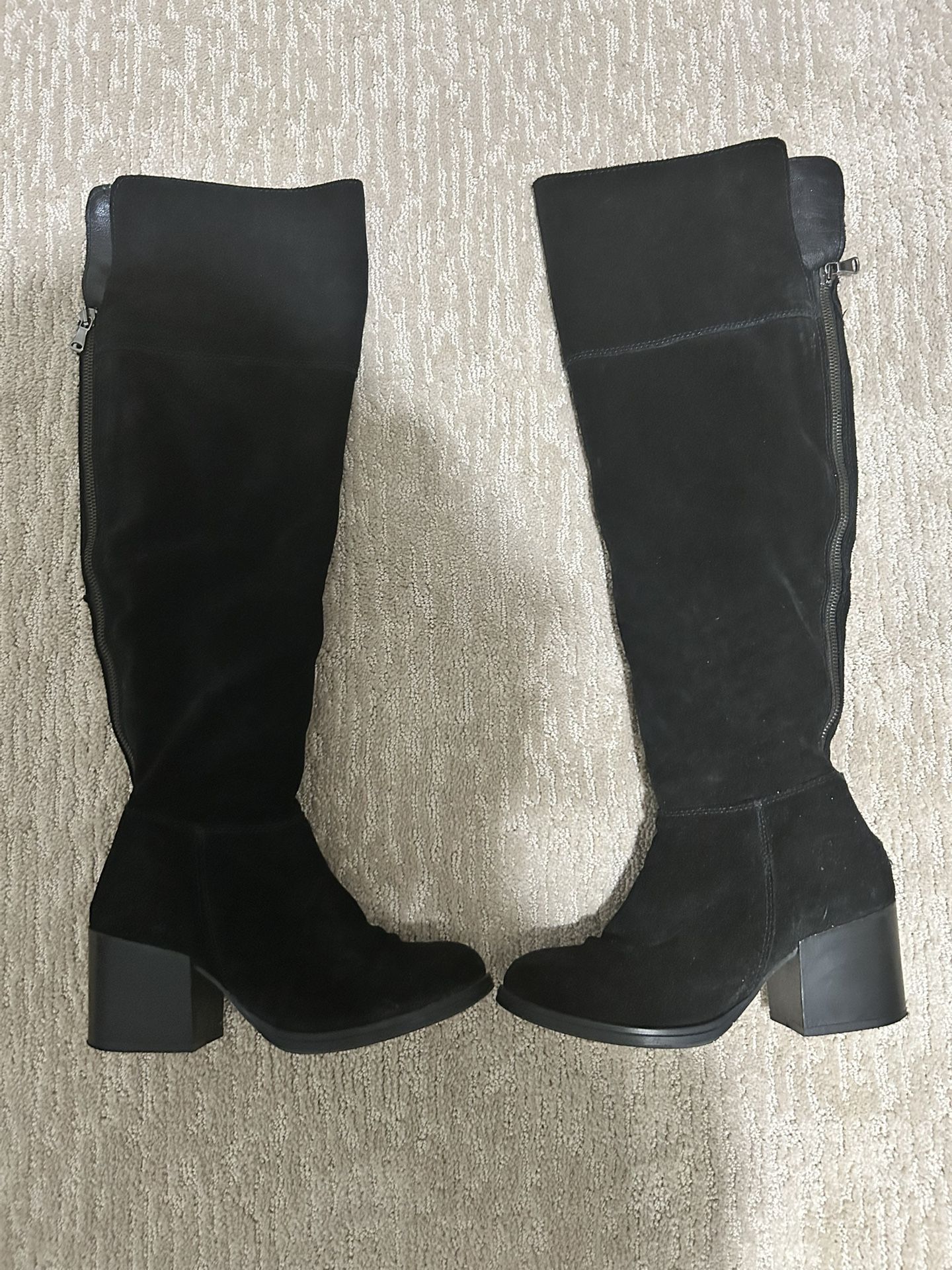 Black suede Boots 