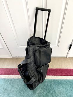 Vintage RIVIERA HOTEL CASINO LAS VEGAS TRAVEL Rolling Duffle Bag