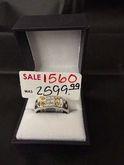 14k Diamond Ring