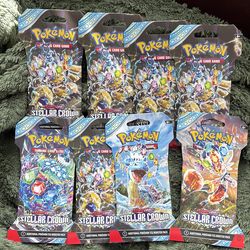 Pokemon stellar crown pack