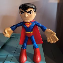Plastic Bendable Superman Figure
