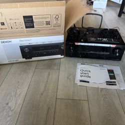 Denon AVR-S570BT Like new 