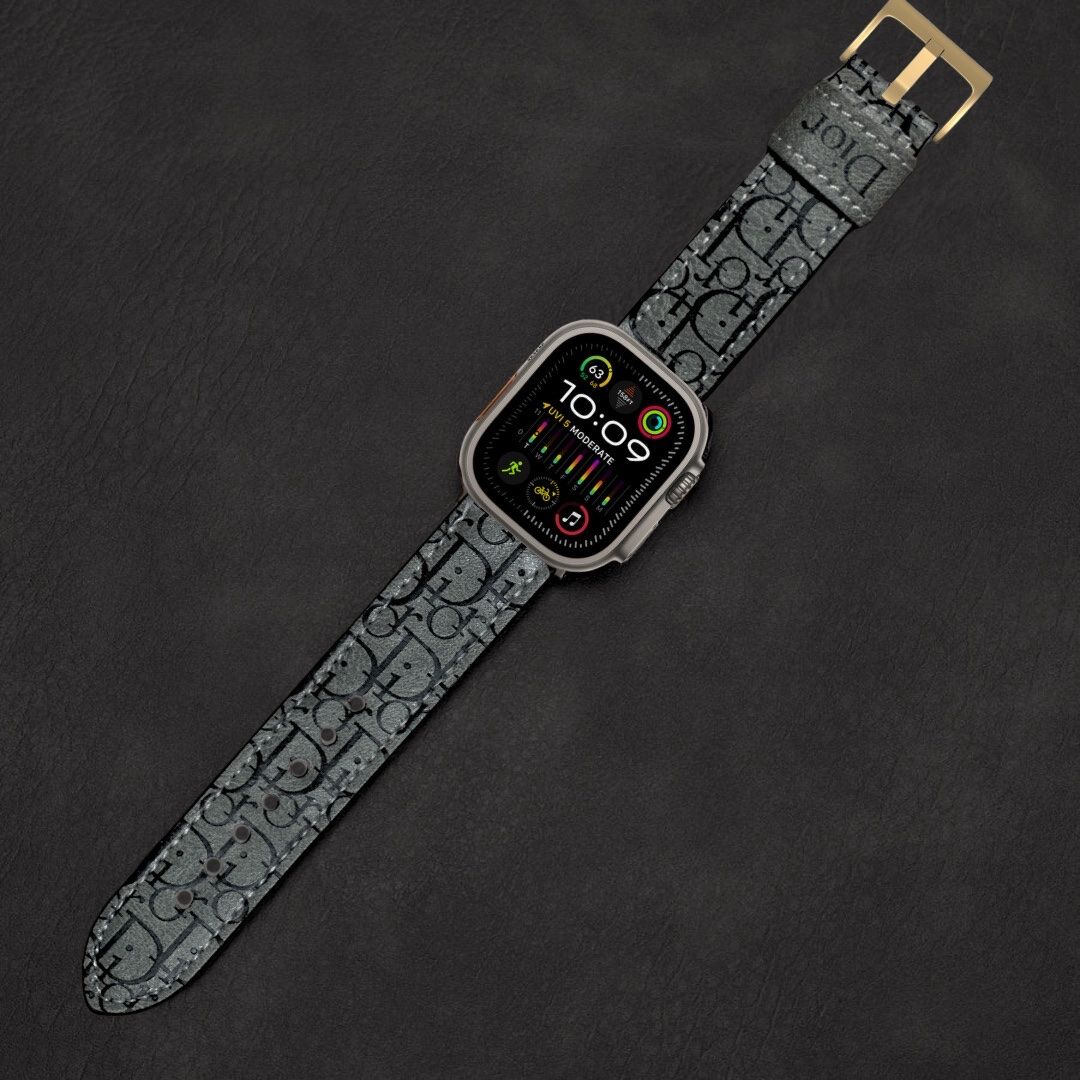 Designer Apple Watch Band iwatch D IOR Strap Series 1- 9 / ULTRA 2 38mm 40mm 41mm 42mm 44mm 45mm 49mm FLASH SALE!!