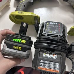 Ryobi Set Of Drills 