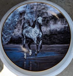 Vintage Horse Collector Plates Lot (Danbury Mint & Hamilton Collection)