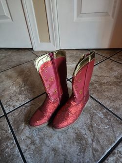 Jesse Cowgirl Boots Disney Size 11-12