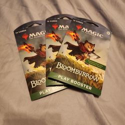 Bloomburrow Sleeved Play Booster Pack