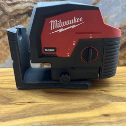 Milwaukee 3622-20 M12 12V Cordless Green Cross Line w/ Plumb Points Laser Level TOOL ONLY!,milwaukee,laser Level,Milwaukee Laser Level,