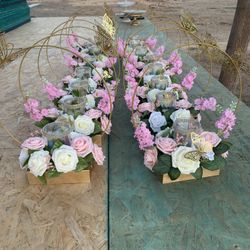 Quinceńera Center Pieces