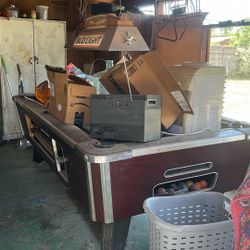 Old Pool Table