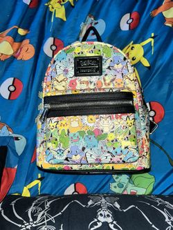 Pokémon Loungefly All-Over Print Mini Backpack