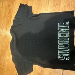 Supreme Appliqué S/S Black shirt
