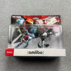 Nintendo Metroid Dread Amibo 2-Pack Samus & E.m.m.i / SEALED