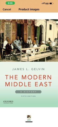 JAMES L. GELVIN THE MODERN MIDDLE EAST A HISTORY FIFTH EDITION