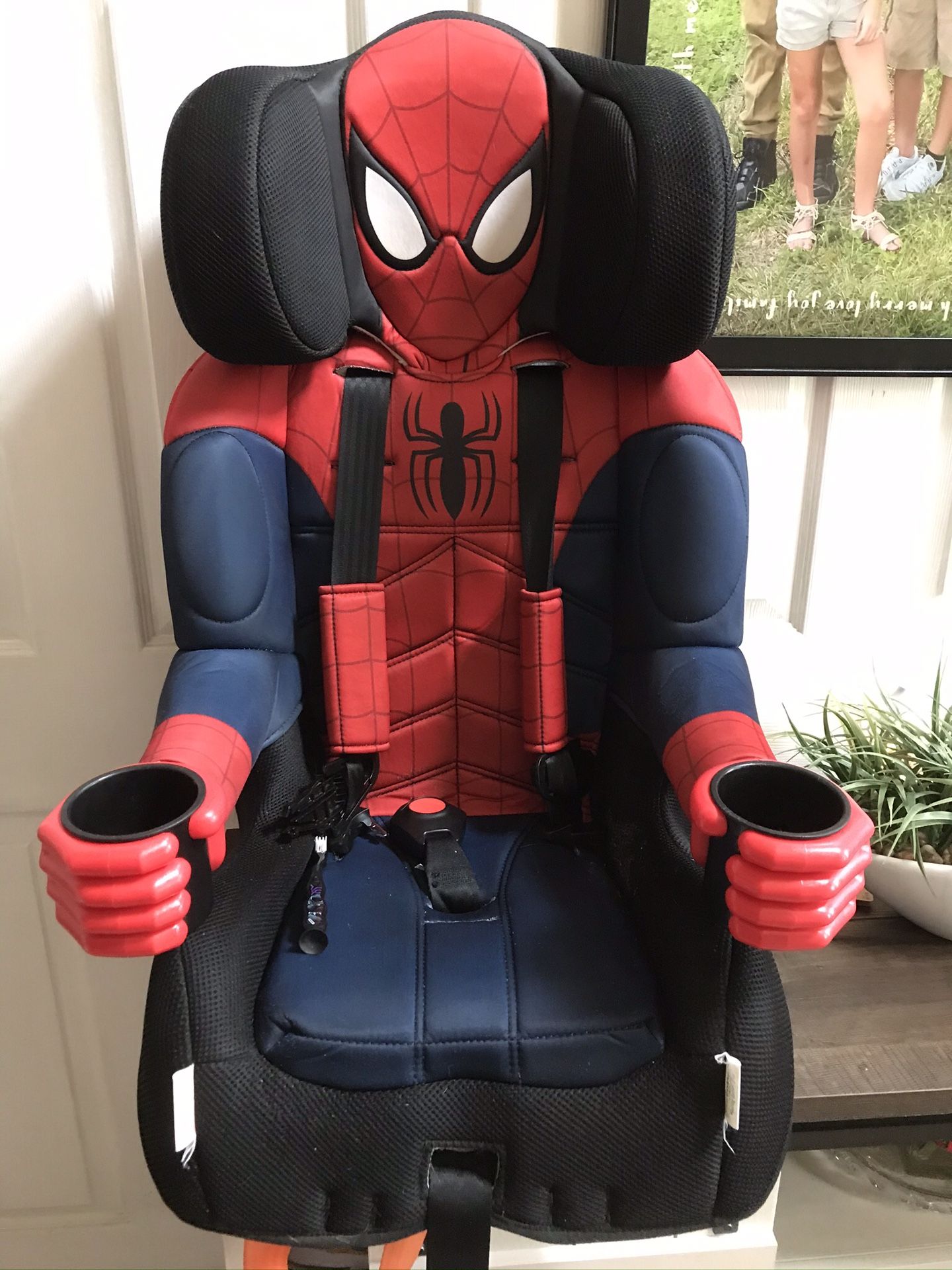 Spiderman car seat