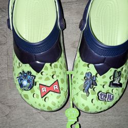 Dragon Ball Z Cell Crocs Kids Boys