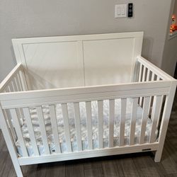 Crib With Mattress 