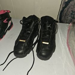 Air Jordan Retro 13 GS 'Gold Glitter