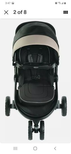 Graco Baby Modes 3 Lite DLX Click Connect Reclining Seat Stroller Pierce NEW