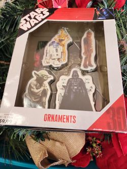 Star Wars Christmas Ornaments.