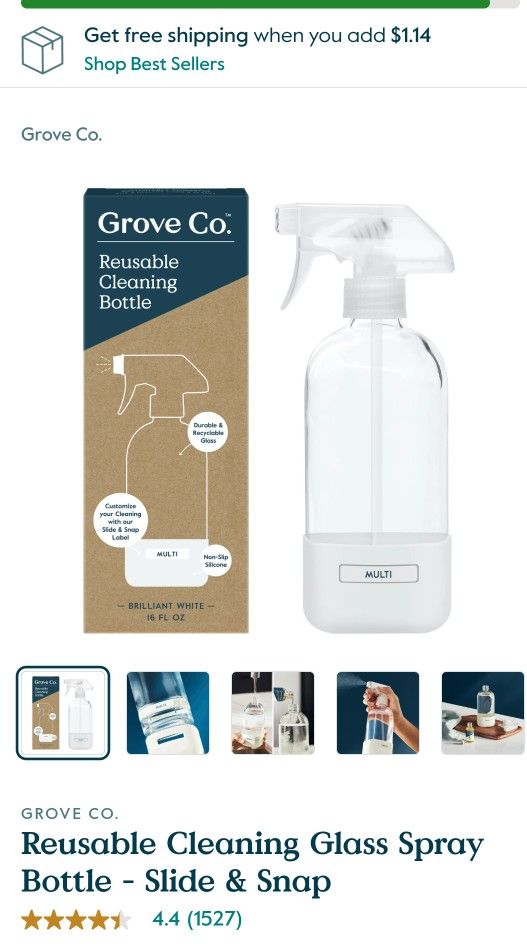 glass spray bottle with silicone sleeve