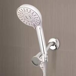 Waterpik 8-Spray Wall Mount Magnet Assist Multi Height Handheld Shower Head 1.8 GPM in Chrome