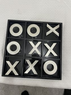 Tic Tac Toe Game Or Decoration For House 