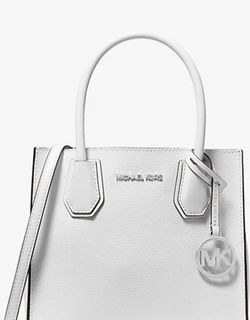 Michael kors mercer medium pebbled leather crossbody bag