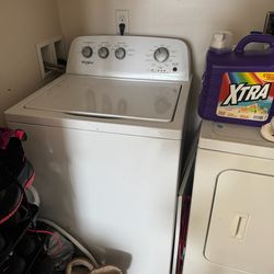 Whirlpool washer and dryer