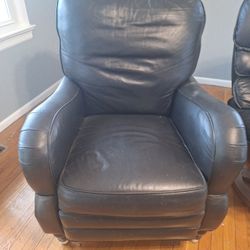 Black Leather Recliner