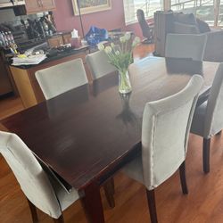 Dining Room Table With 6 Chairs 