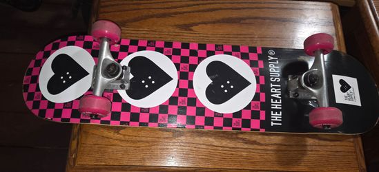 Girl skateboard