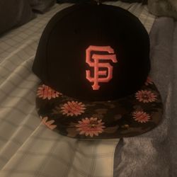 size 7 1/4 SF giants hat $45