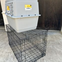 Dog Crate and Kennel Barely Used