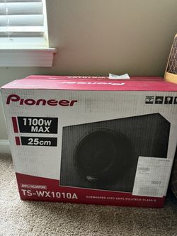 Pioneer Speaker With Built In Amp