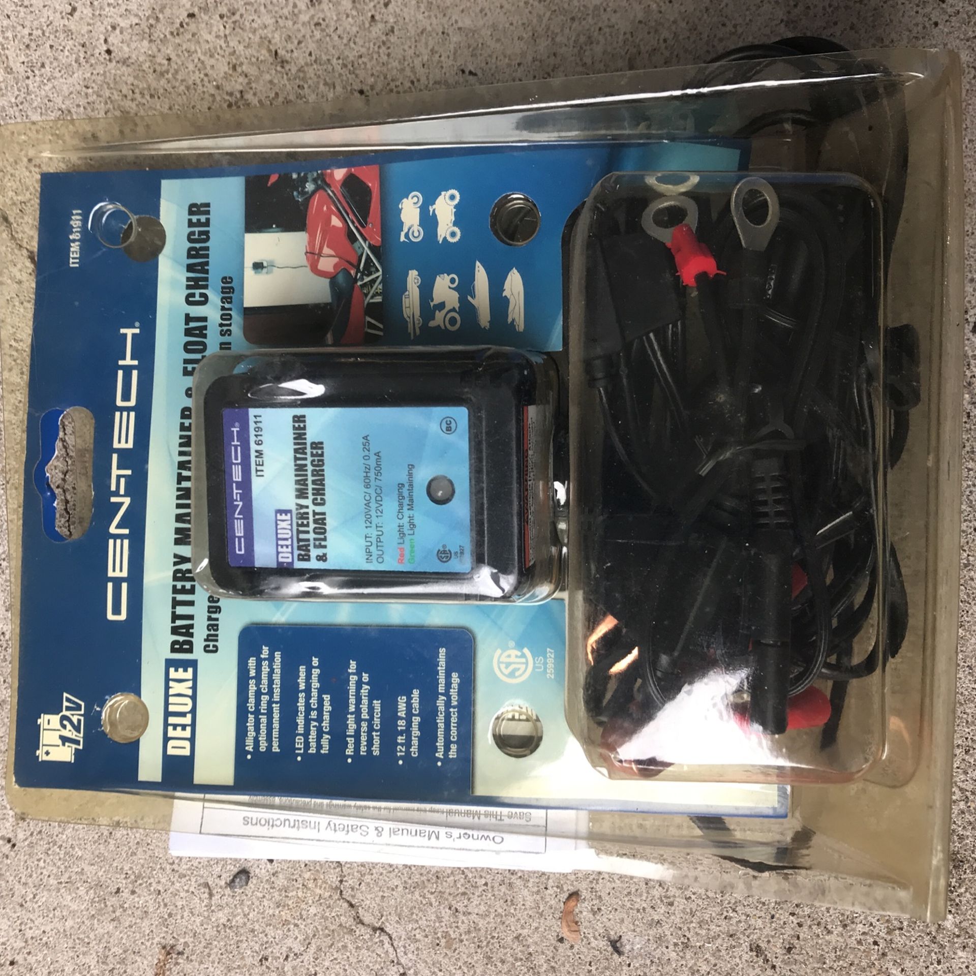 Battery Maintainer& Float Charger