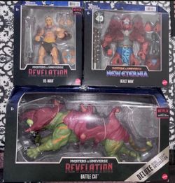 Masters Of The Universe - Action Figures Lot