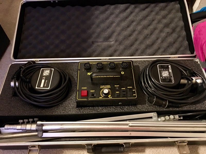 Novatron V400-D 2 light setup