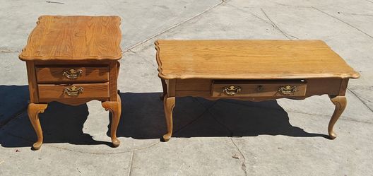 Coffee and end table
