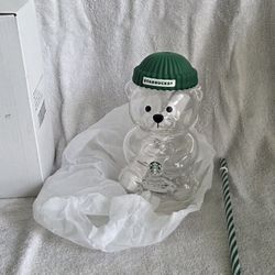 Starbucks Glass Bear 