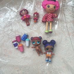 Lalaloopsy & LOL Surprise Dolls