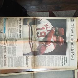 Pete Rose - Cincinnati Post - 4192