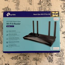 Tp-link AX1500 Wifi 6 Mesh Router (Archer AX10)