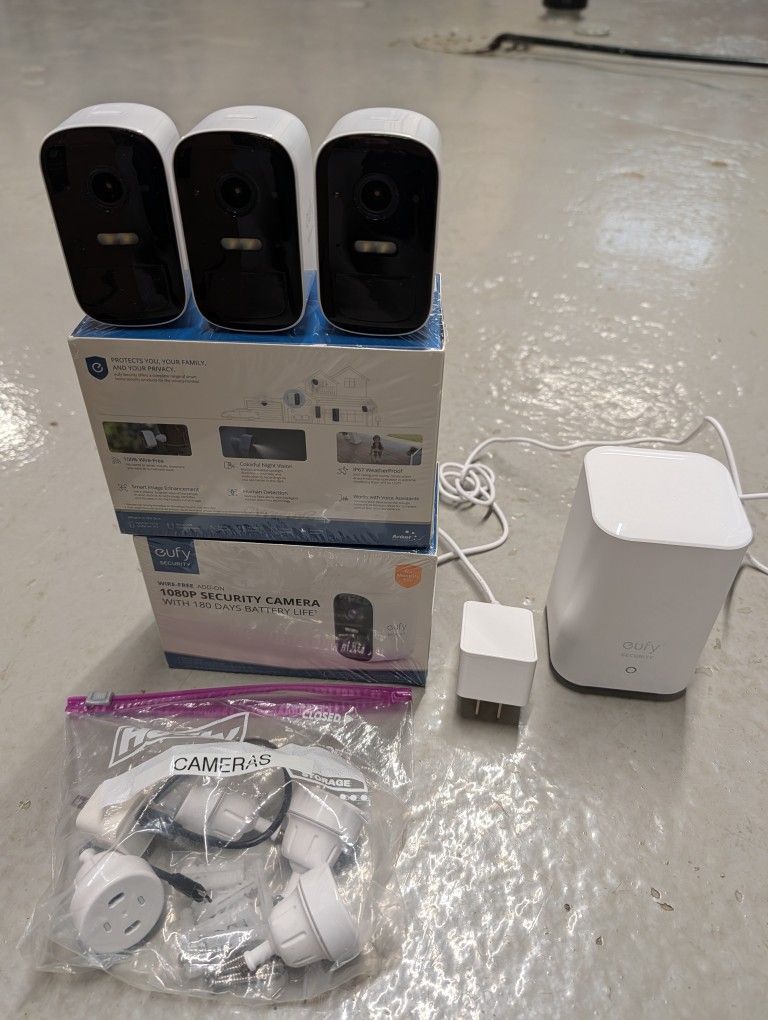 Eufy Security Cameras With Home Base sale Pending!